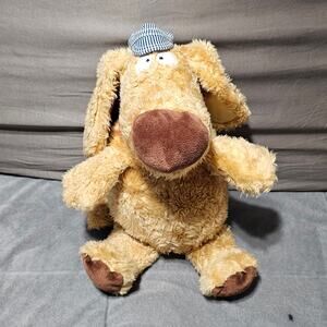 Kohl's Cares Sandra Boynton Train Conductor Dog Plush Brown Hat Story Time Play